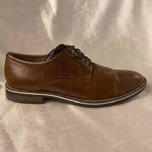 APT 9 Ortholite Eco Randall Brown Oxford Lace Up Dress Shoes Mens 9.5